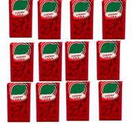 Ticc-Tac Fresh Mint, Lime & Orange, Cherry, Fruit Adventure,Berry Bliss, Flamingo Lemonade, Citrus Mix, Sprite, Orange, Strawberry Mix 18g (12 Packs, Cherry)