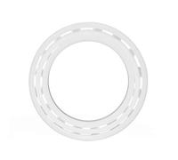 TICFOX 1pc White Color ZrO2 Ceramic Miniature 6805 Ball Bearing 25 * 37 * 7mm