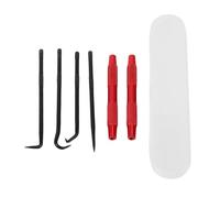 TICFOX 2 Sets Pick and Hook Tool Double Head Car Oil Seal Pick Puller Remover for Automotive O Rings Gaskets