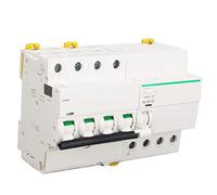 Ticfox AC Miniature Circuit Breaker, AC400V PA66 Flame Retardant Shell 4P and N Circuit Breaker with Leakage Protection Accessory (63A)