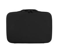 TICFOX Alcohol Ink Storage Organizer Portable Hard Shell Shockproof Case Holds 60 Bottles with EVA Foam Padding Internal Pockets for Artists Craft Paint Black 12.6 x 8.7 x 2.4 Inch