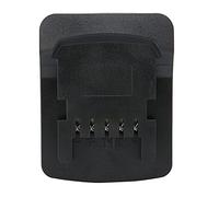 TICFOX Battery Adapter Converter Power Tool Accessory for 18V Lithium Battery Compatible with 18V/20V MAX DCB200 DCB182 DCB184 Series Black ABS Material