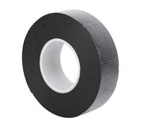 TICFOX Black Self Amalgamating Tape, 2pcs 0.8mmx22mm High Voltage Self Amalgamating Insulating Electrical Tapes Water proof Self-Adhesive Tape for Cable and Pipe Repair