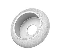 TICFOX Bullnose Grinding Wheel, Round Edge Grinding Wheel, 7.3cm Brazed Diamond Grinding Disc Rome Abrasive Wheel for Stone Marble Ceramic(3.0cm)