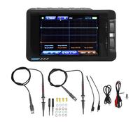 Ticfox Digital Oscilloscope 2 in 1, 50MHz Bandwidth 250MSa/s 2PCS P6100 High Pressure Probes Double Channel Accurate Signal Generator
