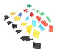 Ticfox Electric Insulation Heat Shrink Sleeving, 328Pcs Heat Shrinkable Tube Kit Colorful Insulation Electrical Wire Cable Wrap Assortment for Electrical Mechanical Wire Protection