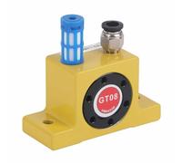 TICFOX GT8 Air Turbine Vibrator G 1/8in Industrial Air Turbine Vibrator Pneumatic Turbine Vibrator 27500?37500rpm 840?2400N Accessory for Industrial Use
