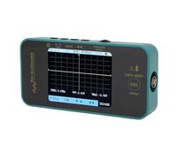 Ticfox Handheld Digital Oscilloscope, 3.2 Inch Color Screen 10MHZ Accurate 48MSa/s Single Channel Real Time Sampling Portable Oscilloscope for Fieldwork