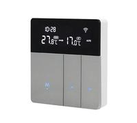 TICFOX I8-GE Tuya WiFi Intelligent Temperature Controller Thermostat Backlight Brightness Automatic Adjustment Home Away Mode Mobilephone APP Remotes Control Compatible with Home (i8HGE)