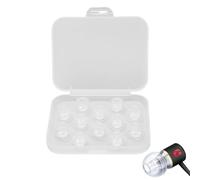 Ticfox Liquid Silicone Fruit Chips, Replacement Earplugs, Universal S, M, L, Noise Cancelling Earphones, Replacement with Most In-Ear Headphones
