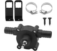 Ticfox Mini Electric Drill Pump, Heavy Duty Portable Hand Drill Powered Water Pumps Self-Priming Fluid Transfer Centrifugal Pumps for DIY, Gardening and Emergency Use