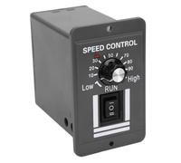 TICFOX Motor Speed Controller, DC12-60V 20A DC Brush Motor Speed Controller Forward/Reverse & Variable Speed Regulator Voltage Regulator for DIY & Industrial Use