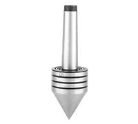 TICFOX MT2 Tailstock Center, Heavy Duty Live Bearing Tailstock Center Metal Wood Lathe Turning Tool for Wood Metal Lathe CNC Work
