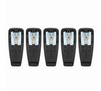 Ticfox Radio Belt Clip Heavy Duty Multipurpose Replacement Walkie Talkie Belt Clip for GP2000 GP88S GP328 GP338 PTX760 PTX960 MTP850 Black 5pcs