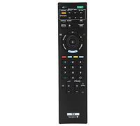 Ticfox Replacement Remote Control RM GD014 TV Controller with Stable Performance Full Function Compatible with LCD LED HDTV BRAVIA TV RM GD005 KDL 52Z5500 KDL 32BX400 Black ABS Ma