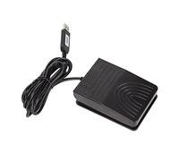 Ticfox USB Foot Pedal Switch Controller Ergonomic Multi Function Gaming Media Computer Control with Durable ABS Material for PC Gamers and Professionals