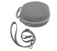 TICFOX VR Glasses Carrying Case Hard Shell Shockproof Double Zipper Large Capacity Storage Bag with Shoulder Strap for VR Headsets and Accessories EVA Material Black 430g (Grey)