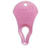 Tick Key The Original Tick Key - Tick Detaching Device - Pink | Compact & Portable, Safe and Highly Effective Tick Detaching Tool for Cats & Dogs, Comes in Vibrant Pink Color