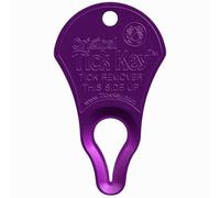 Tick Key The Original Tick Key - Tick Detaching Device - Purple | Compact & Portable, Safe and Highly Effective Tick Detaching Tool for Cats & Dogs, Comes in Vibrant Purple Color