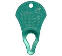 Tick Key The Original Tick Key - Tick Detaching Device - Sea Foam | Compact & Portable, Safe and Highly Effective Tick Detaching Tool for Cats & Dogs, Comes in Sea Foam Color