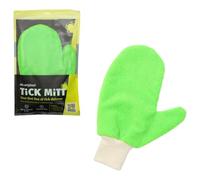 TiCK MiTT Green Tick Protection Glove - Protective Tool for Humans and Pets - Safe Handling of Ticks with Ease - Durable, Comfortable, and Easy-to-Use