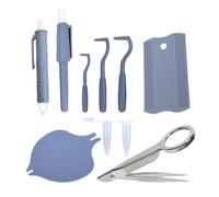 Tick Removal Device - Stainless Steel Tick Lifter, Fine Tick Picker for Dogs | Multifunctional Ergonomic Flea and Tick Removal Kit, Compact Tick Removal Instrument, Safe Tick Removal Tool