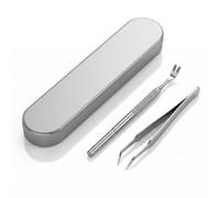 Tick Removal Tools for Dogs, Stainless Steel Tick Remover and Fine Tweezers