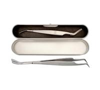 Tick Remover Kit | Professional Tick Removal Tweezers | Pet Dogs Cats Ticks Remover Tweezers, Stainless Steel Removal Tools for Dogs, Cats, HumanDescription: Our pointed curved tweezers are not only i