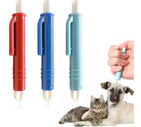 Tick Remover Tick Tweezers for Humans Pets 3-Pack Automatic Pests Tweezers Set Removes Pests Quickly and Safely Strong Plastic Removers Easy to Use Carry