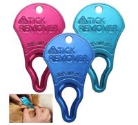 Tick Remover Tool 3 Pack Portable Tick Removal for Pet and Humans Safe Highly Effective and Reliable Pain-Free Essential Tools for Dog Outdoor Activities