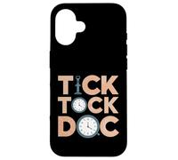 Tick Tock Doc - Clockmaker Watchmaker Case for iPhone 16