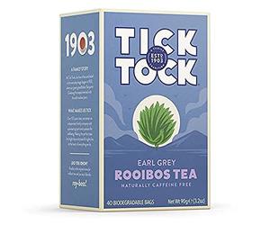 Tick Tock Earl Grey Rooibos Tea 40 Tea Bags