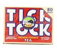 Tick Tock Organic Original Rooibos Tea Bags (80) - Pack of 6