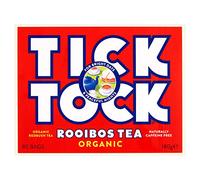 Tick Tock Organic Rooibos Tea, 80 Teabags (Pack of 5, 400 Teabags), 0.2 kg