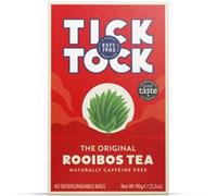 Tick Tock Original Rooibos 40 Tea Bags