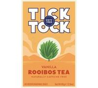 Tick Tock Tick Tock Rooibos Vanilla 40 tea bag