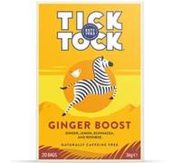 Tick Tock Tick Tock Wellbeing Ginger Boost Tea 20 bag