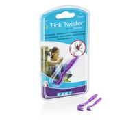 Tick Twister® Set of 2 Tick Removers - Removes Ticks from Dogs, Cats, Horses and People - Original Tick Tick Remover - Made in France (Purple)