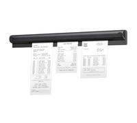 Ticket Holder, 30cm Aluminum Tab Grabber, Receipt Holder, Receipt Spike, Ticket Rail Rack Holder for Kitchen, Food Catering, Office, Cafes, Bars, Restaurant