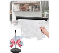 Ticket Holder Receipt Holder, Aluminum Alloy Wall Mounted Ticket Holder with Receipt Spike Pack of 2 Multiple Sizes(70cm/27.5in)