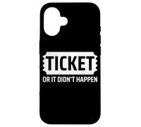 Ticket IT Network Administrator Help Desk Support Case for iPhone 16