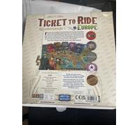 Ticket to Ride Europe Board Game 15th Anniversary Deluxe Edition | Family Board Game | Train Game | Ages 8+ | For 2 to 5 players | Average Playtime 30
