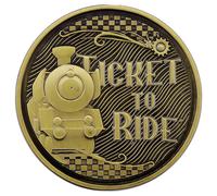 Ticket to Ride Limited Edition Collectible Train Coin by Fanattik