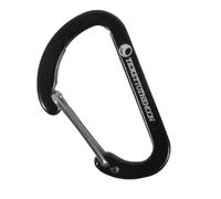 Ticket to the Moon Carabiner Aluminum Black - 8 pcs.
