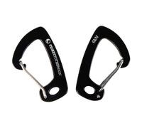 Ticket To The Moon Carabiner | Set of 2 | Hammock Carabiner in Black | Size: Small Ticket To The Moon Black Small