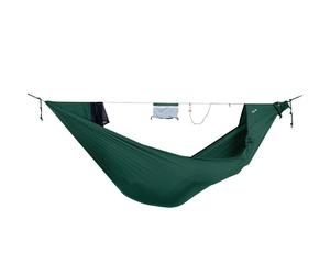 Ticket To The Moon Lightest Pro Hammock | Portable Camping Hammock in Dark Green Ticket To The Moon Dark Green
