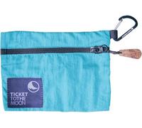Ticket to the Moon PA Wallet, water blue, 15 x 10 x 2 cm, Minimalist