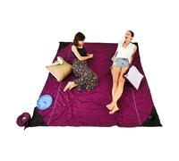 Ticket To The Moon | Travel Blanket | Picnic Blanket | Plum/Lavender 213 x 213 cm
