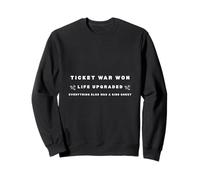 Ticket War Won - K-Pop Concert Fan Victory Design Sweatshirt