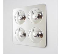 TickiT 72406 Large 4-Domed Acrylic Mirror Panel